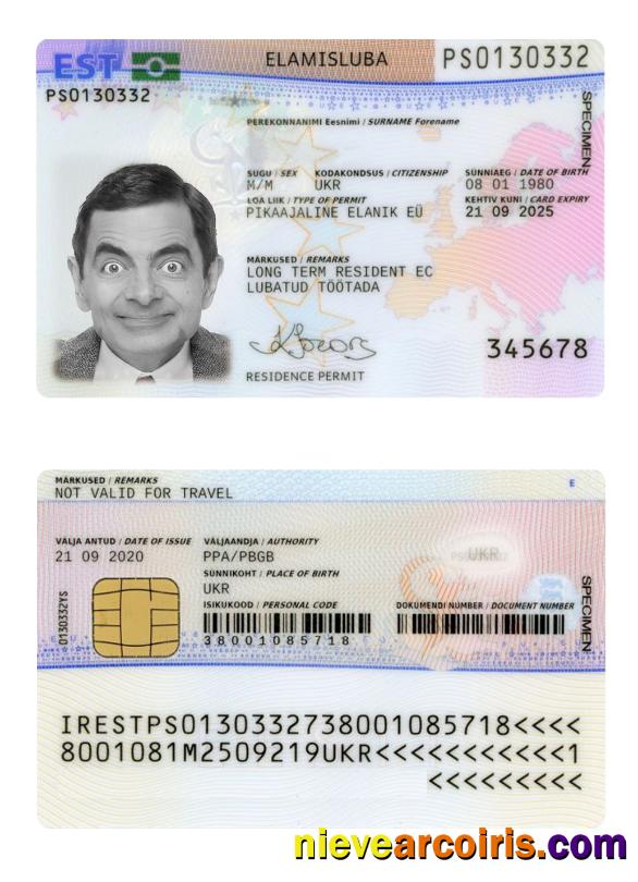 Estonia residence permit 2020-present